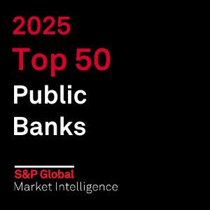 SP Global Market Intelligence - Top 50 Public Banks 2025
