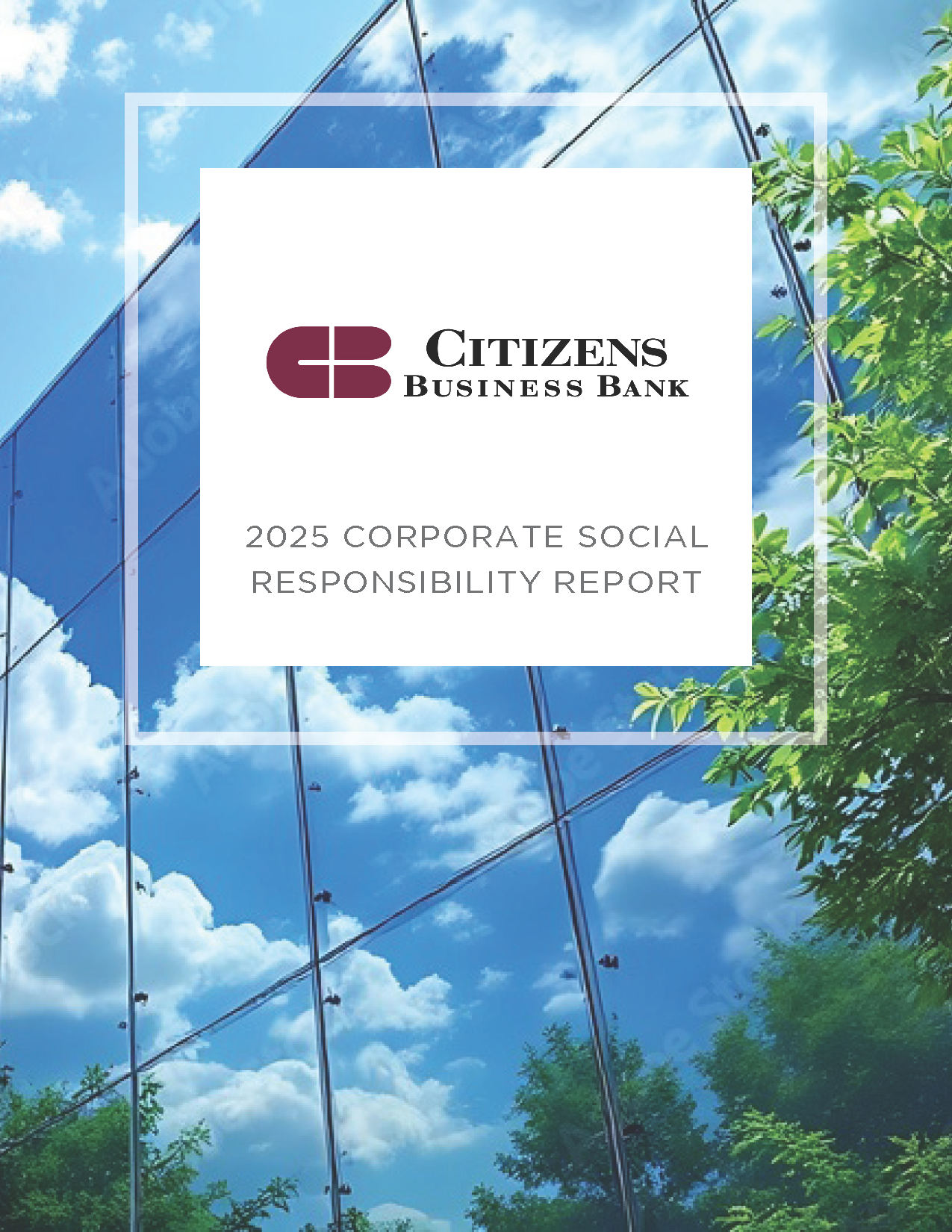 2025 CBB CSR - Cover